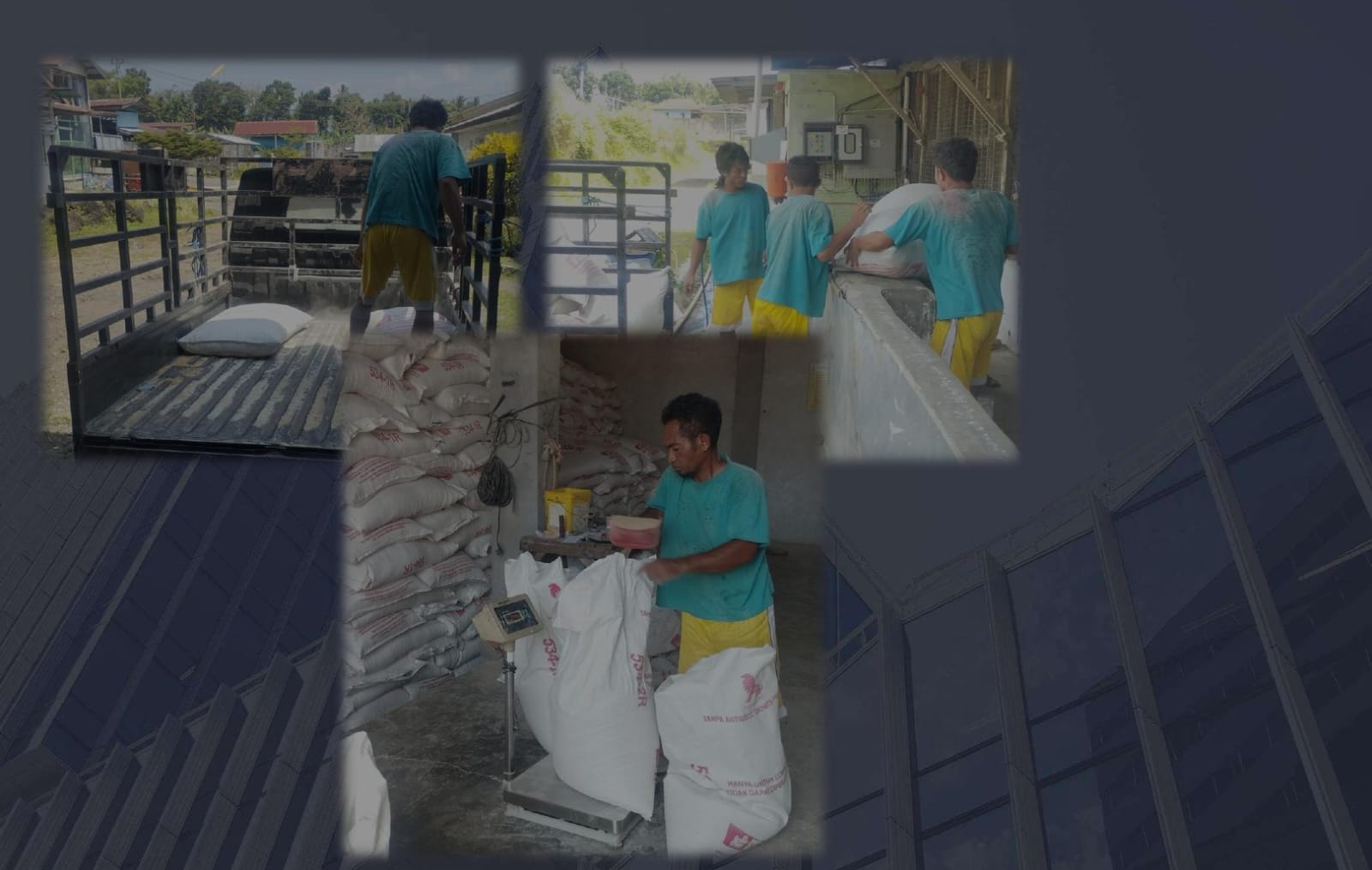 Background Operator Industri